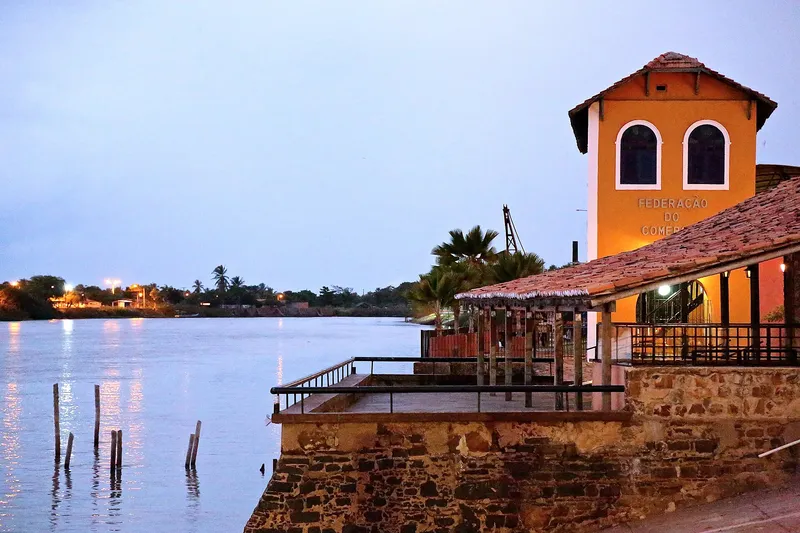 Casario do Porto das Barcas, em Parnaíba